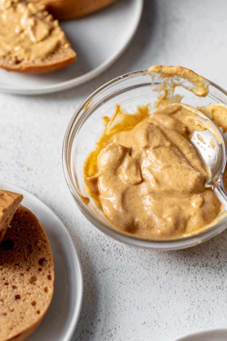 The Best Easy Healthy Vegan Pumpkin Spice Cream Cheese